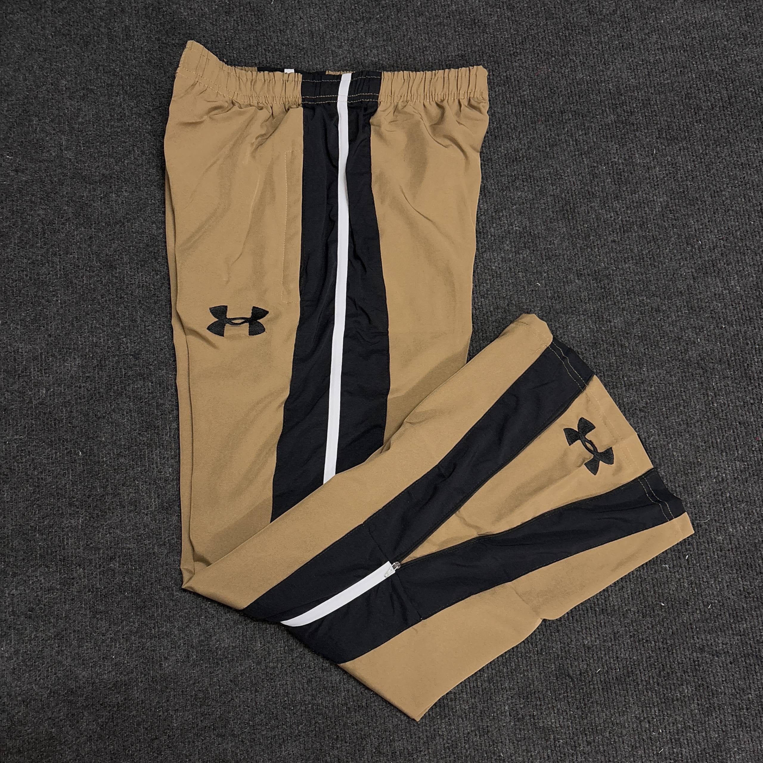 BEIGE CONVERTIBLE TRACK PANT