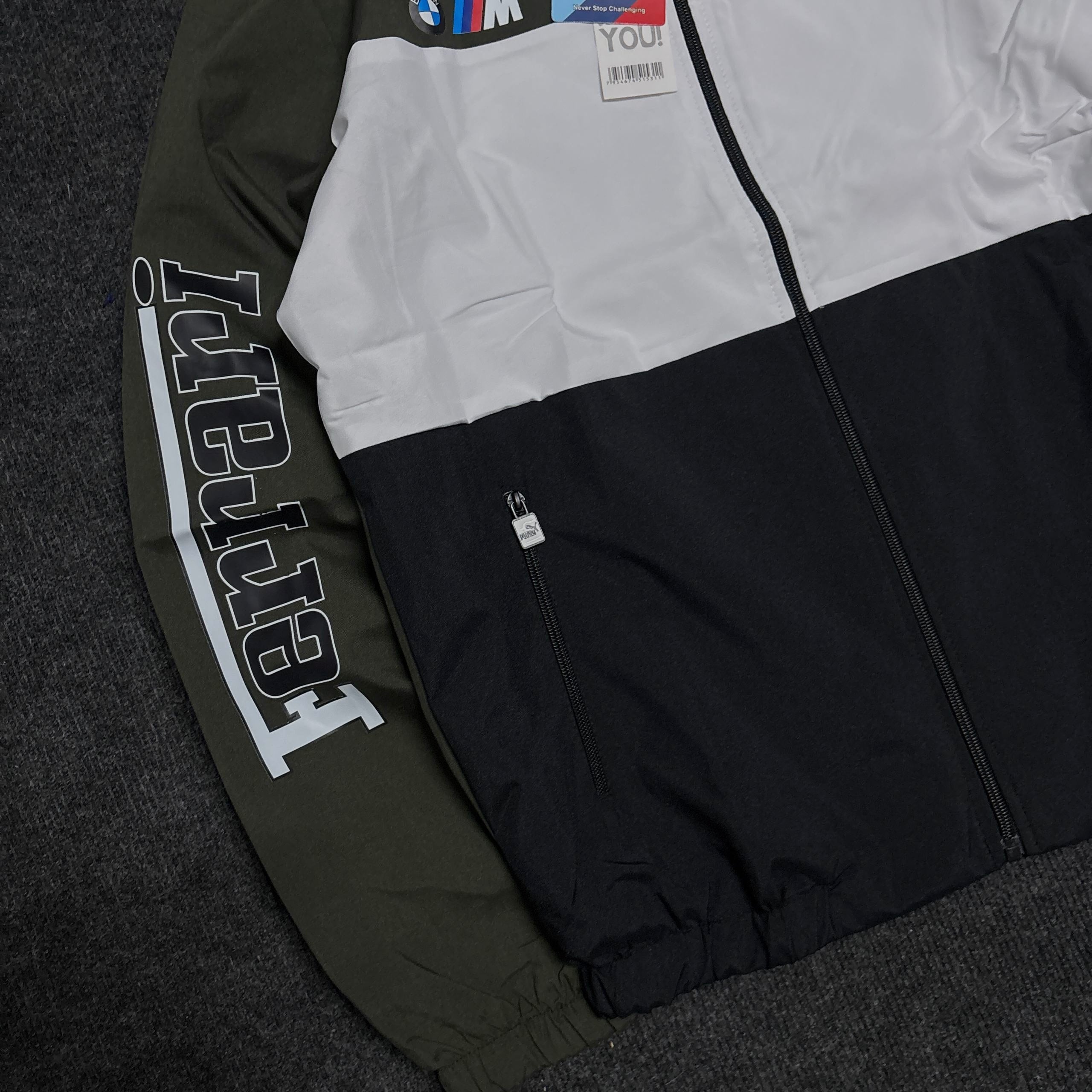 FERRARI GREEN WHITE JACKET