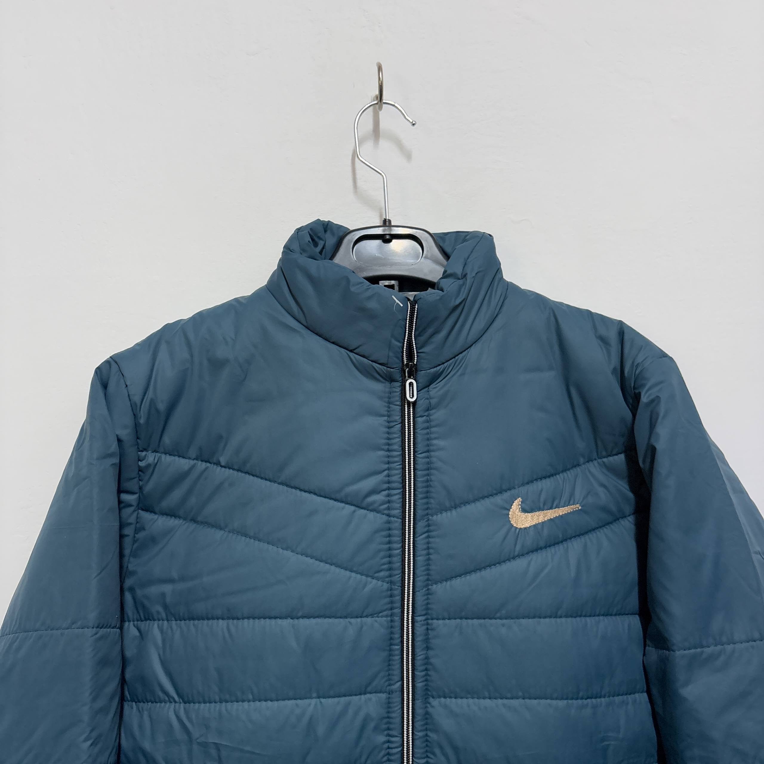 NIKE GREEN PUFFER