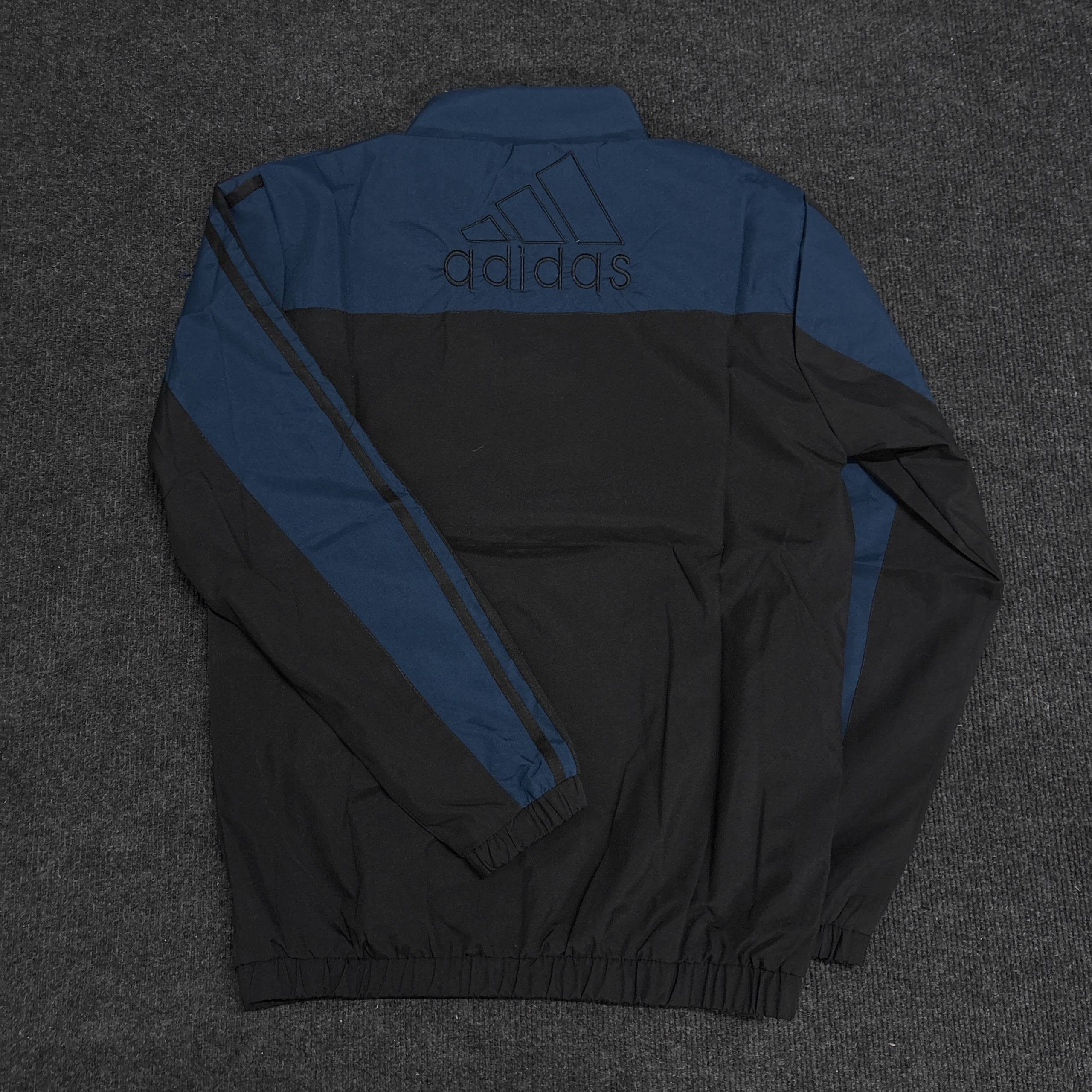 BLUE BLACK RETRO JACKET