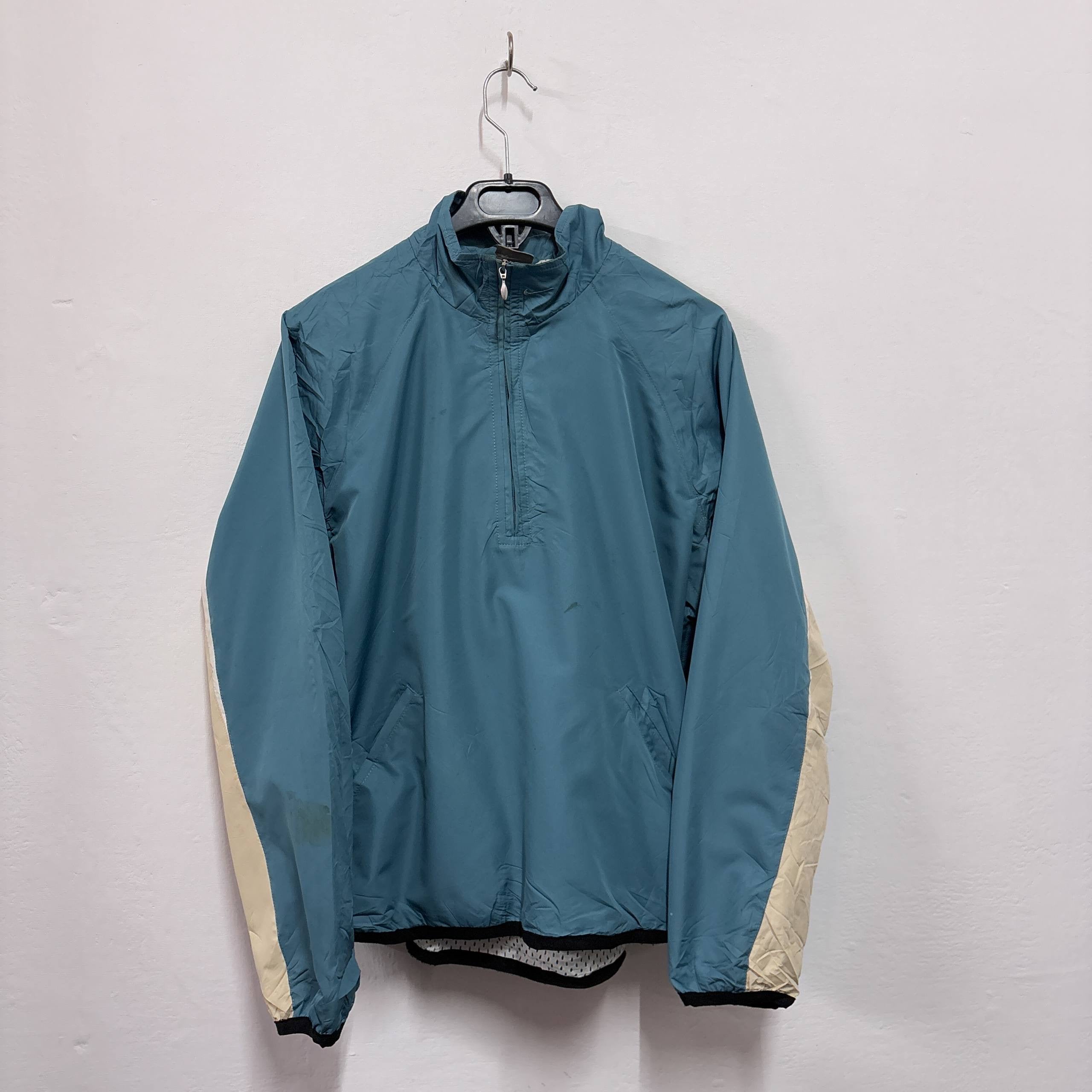 NIKE BLUE HALF ZIPPER