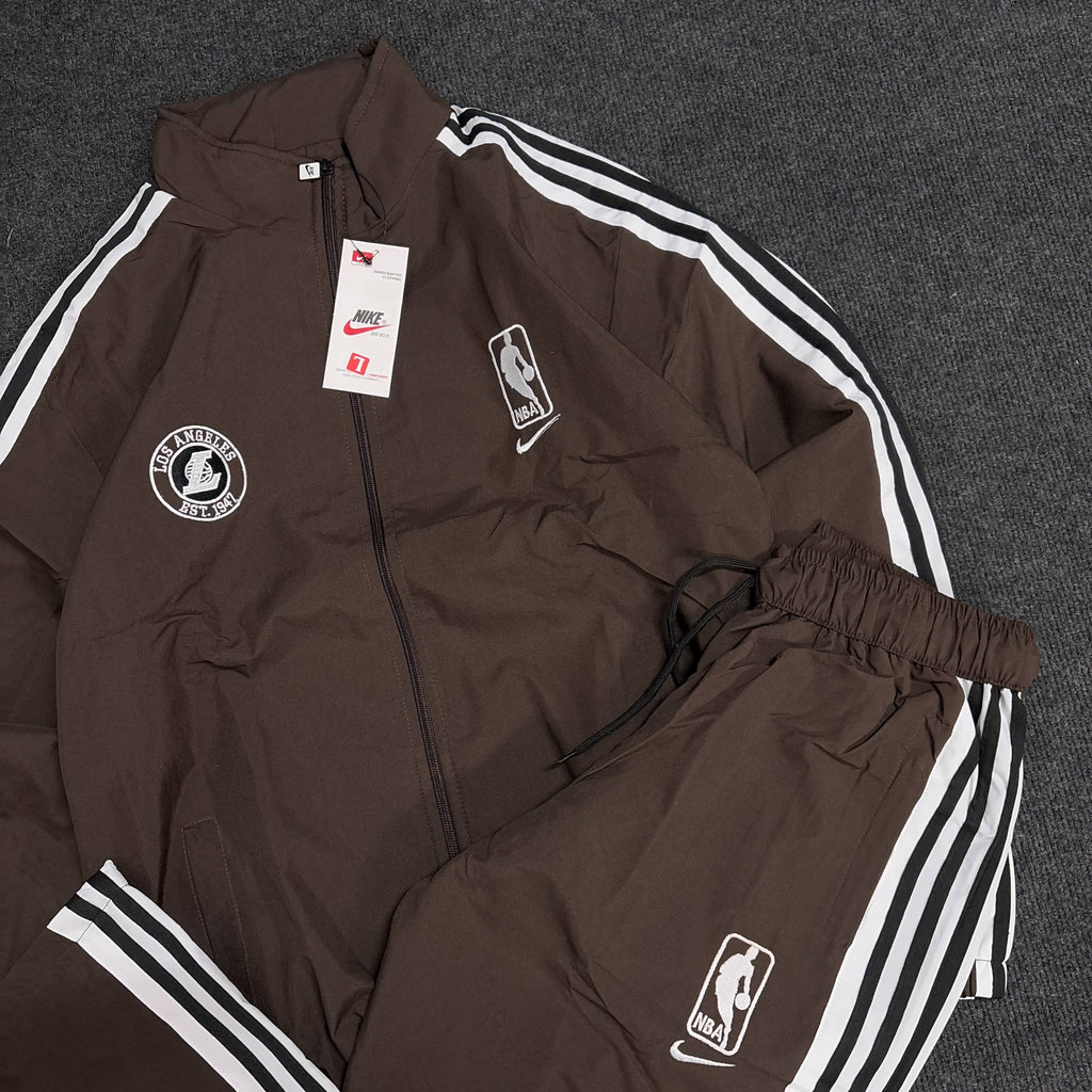 NIKE BROWN TRACKSUIT SET