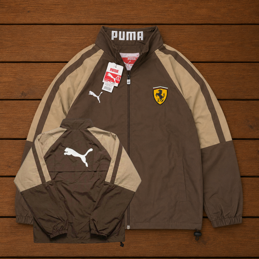 PUMA BROWN PREMIUM JACKET