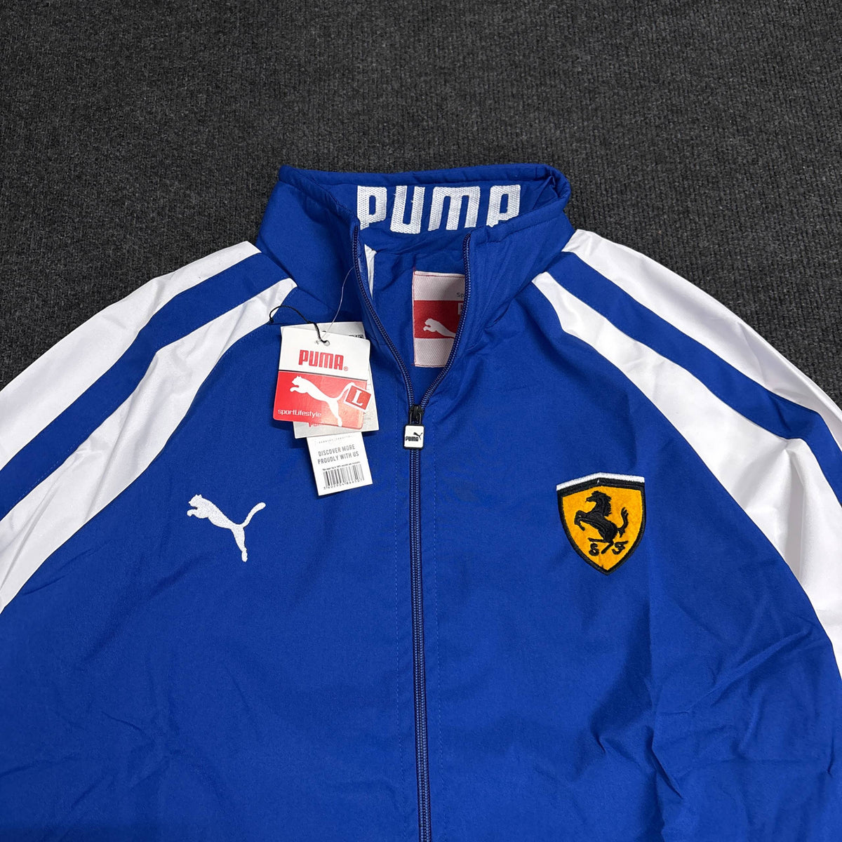 PUMA BLUE PREMIUM JACKET