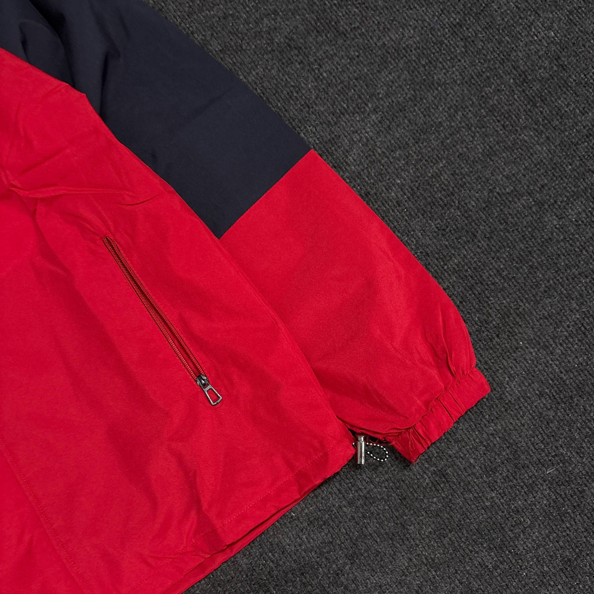 PORSCHE RED HOODED JACKET