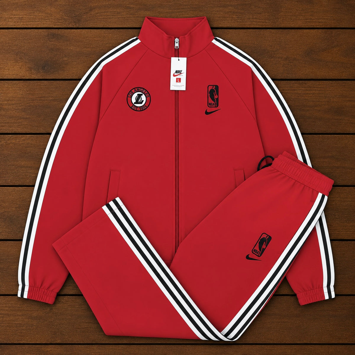 NIKE RED TRACKSUIT SET