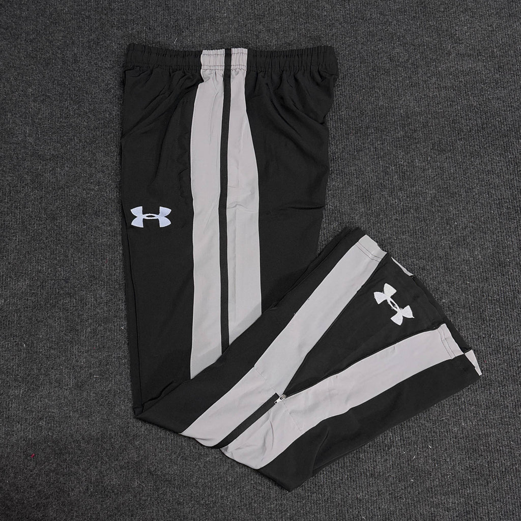 BLACK CONVERTIBLE TRACK PANT
