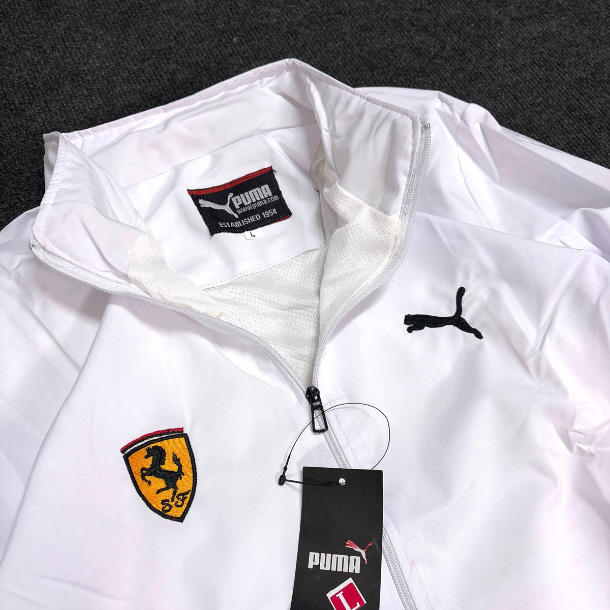 FERRARI WHITE JACKET