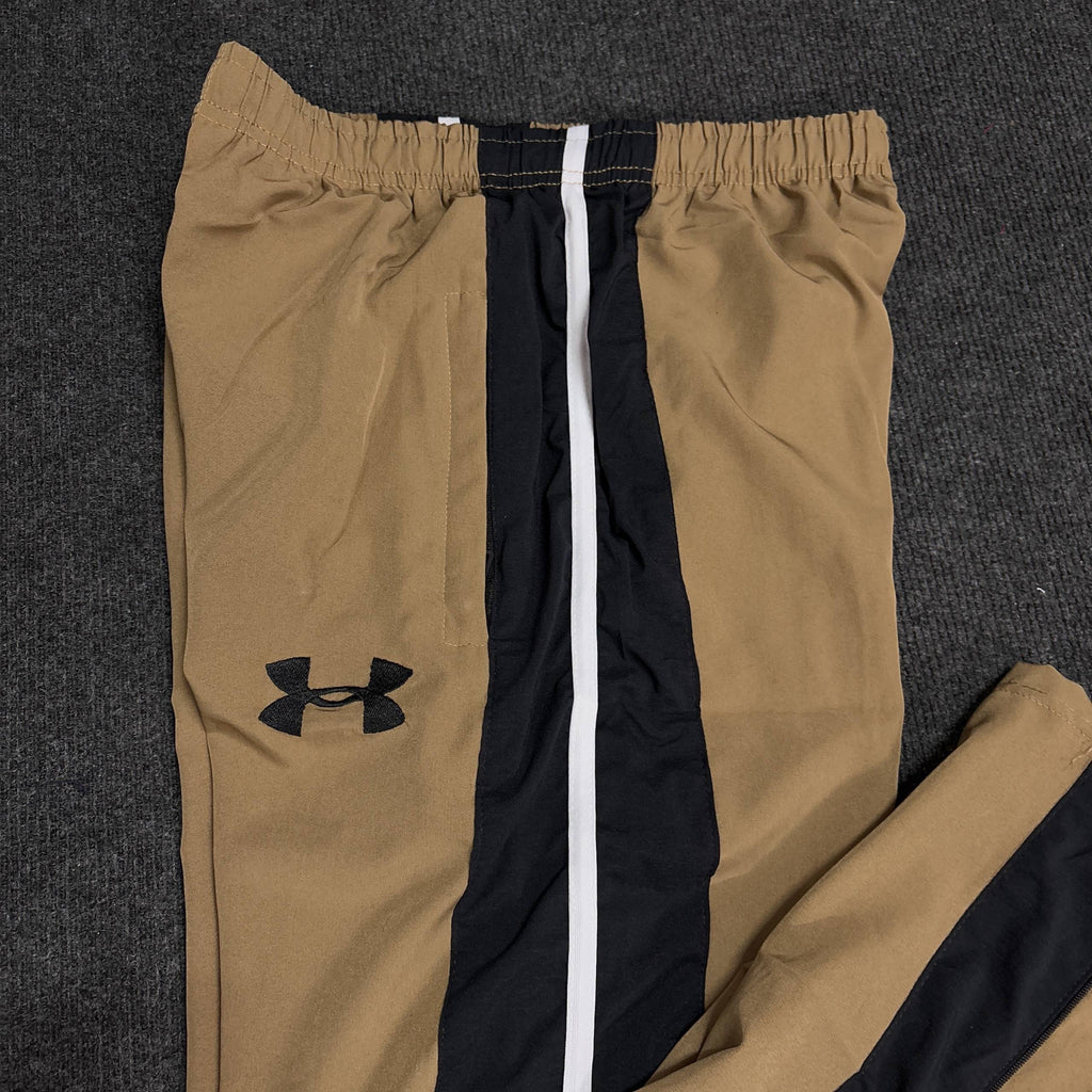 BEIGE CONVERTIBLE TRACK PANT