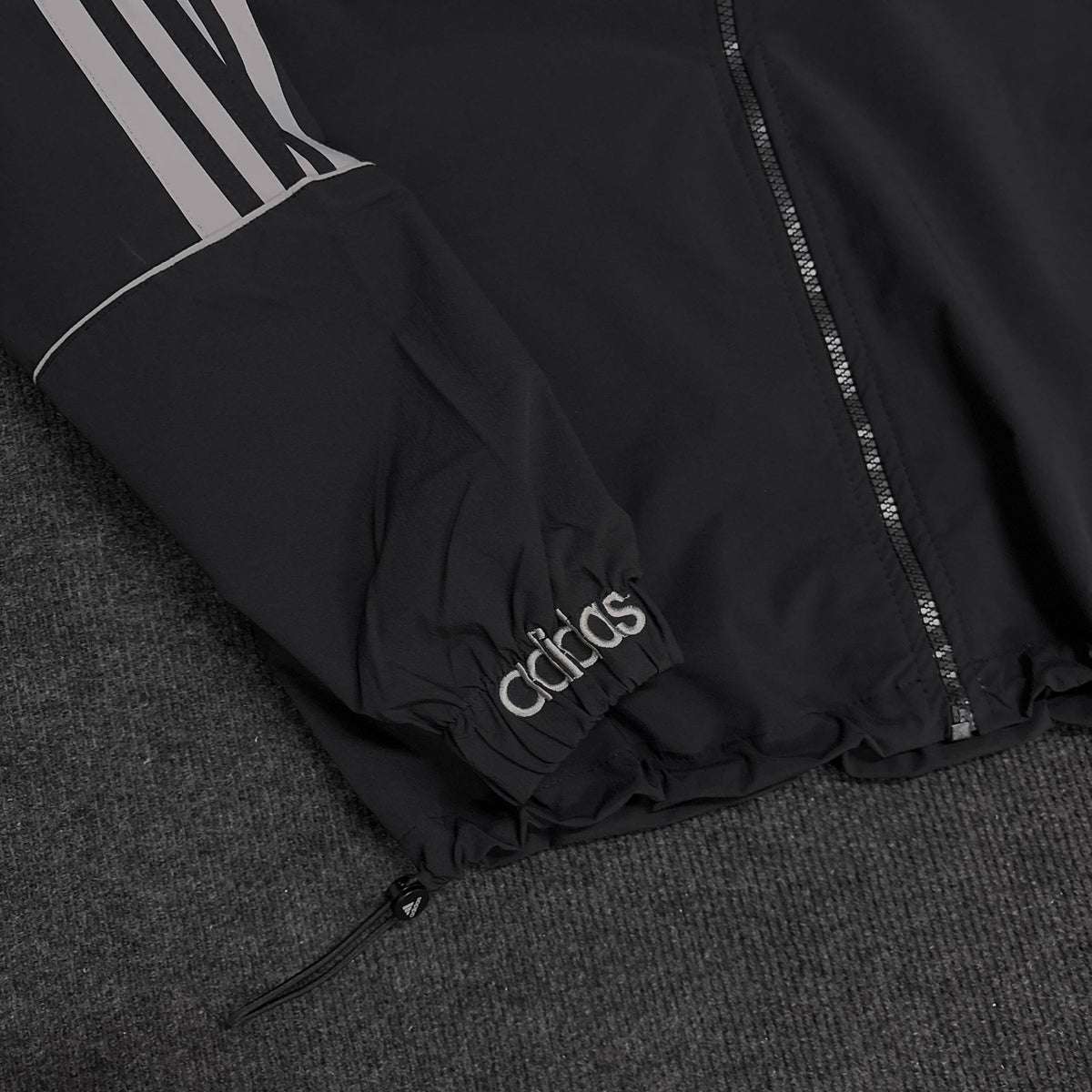 ADIDAS PREMIUM BLACK GREY JACKET