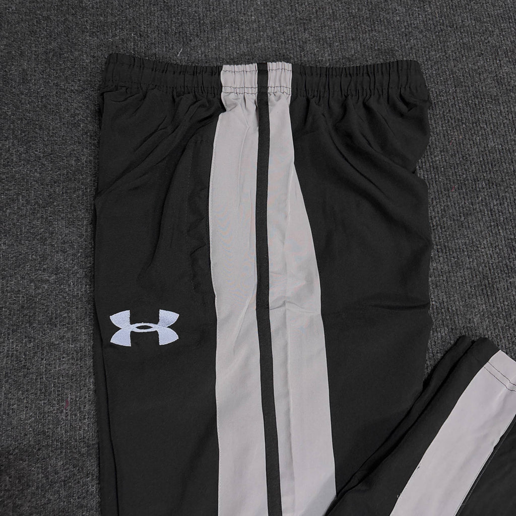 BLACK CONVERTIBLE TRACK PANT