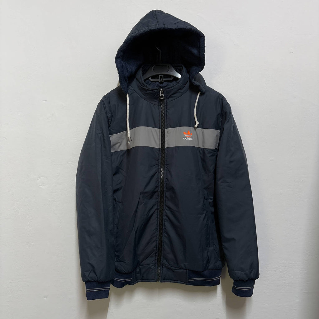 ADIDS HOODED PUFFER