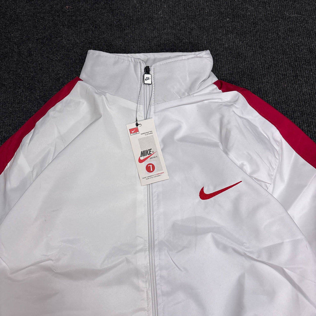 NIKE WHITE RED JACKET