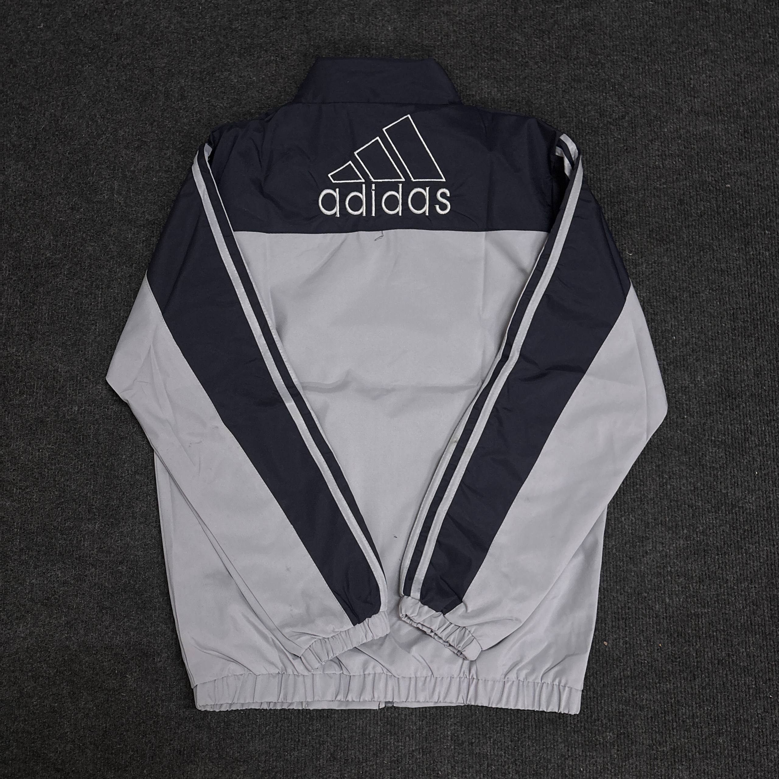 BLUE GREY RETRO JACKET