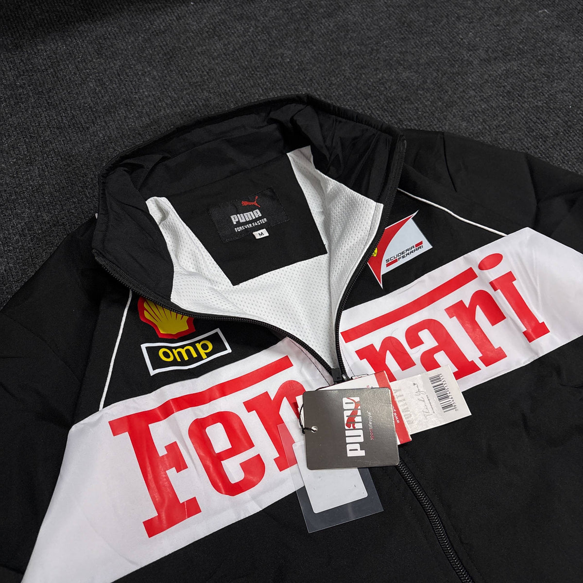 FERRARI SPORTS BLACK JACKET