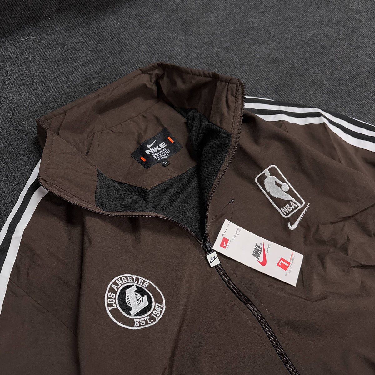 NIKE BROWN TRACKSUIT SET