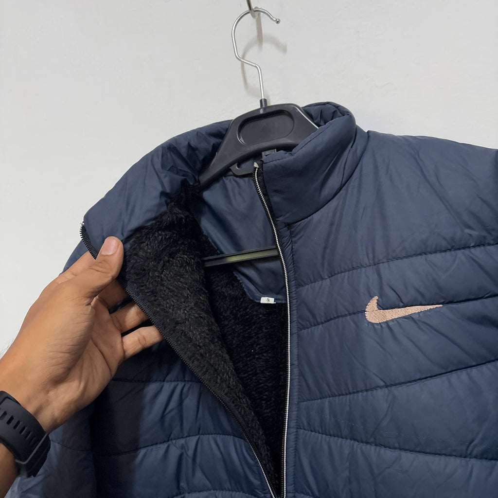 NIKE BLUE PUFFER