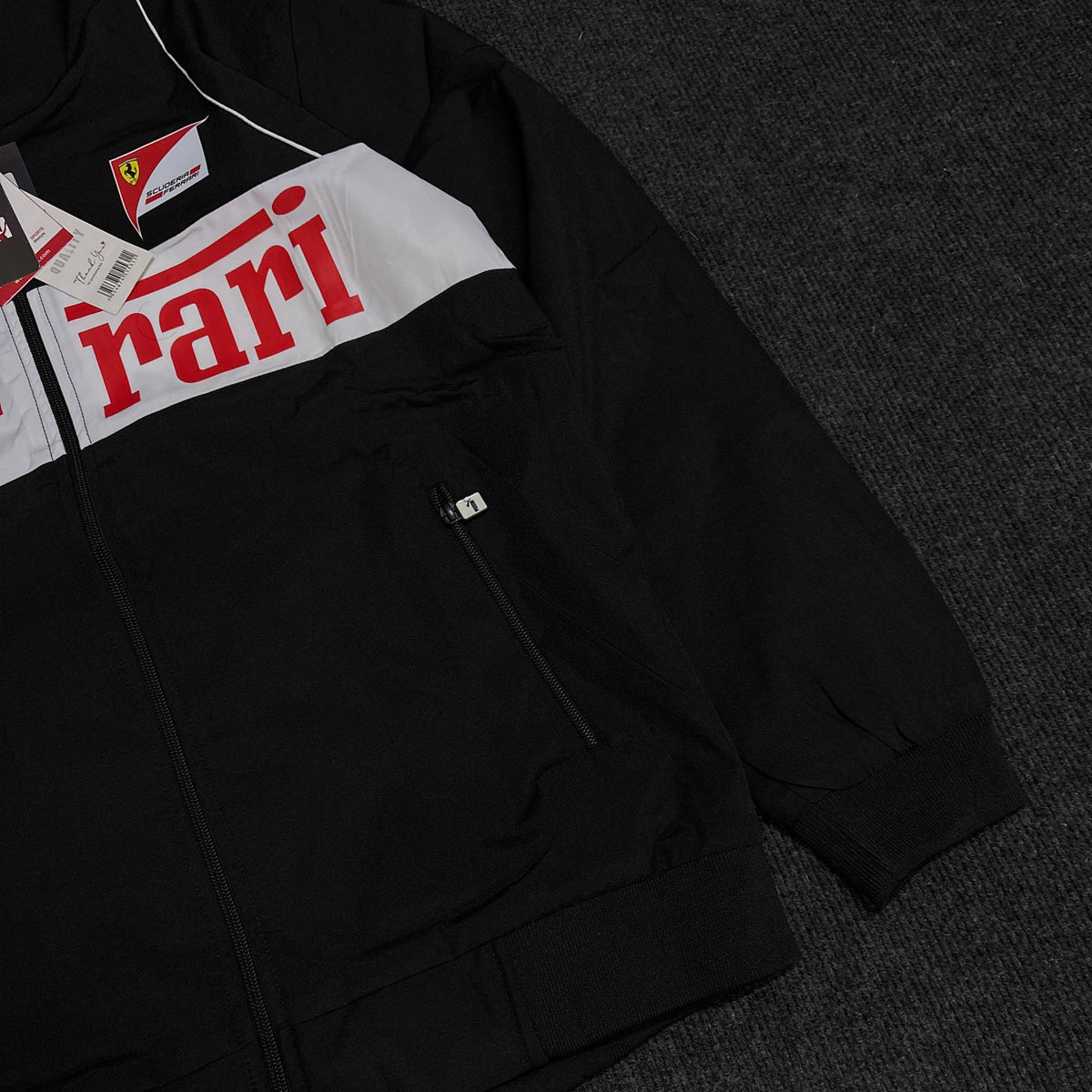FERRARI SPORTS BLACK JACKET