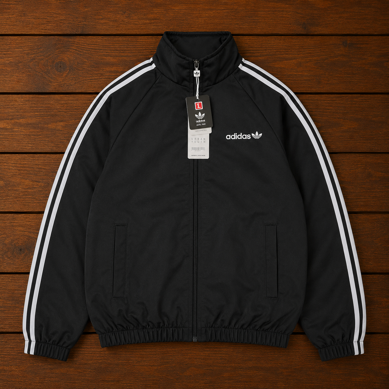 ADIDAS BLACK JACKET