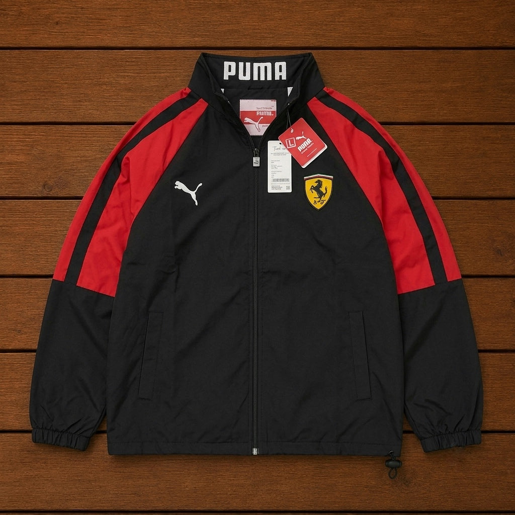 PUMA BLACK RED PREMIUM JACKET
