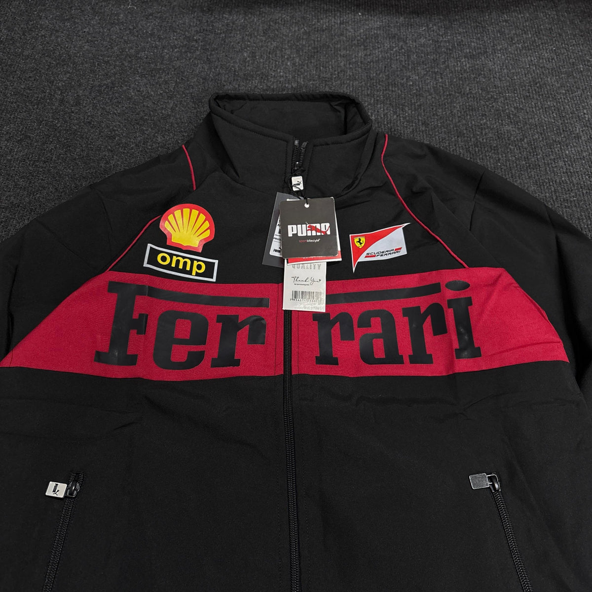 FERRARI SPORTS BLACK JACKET