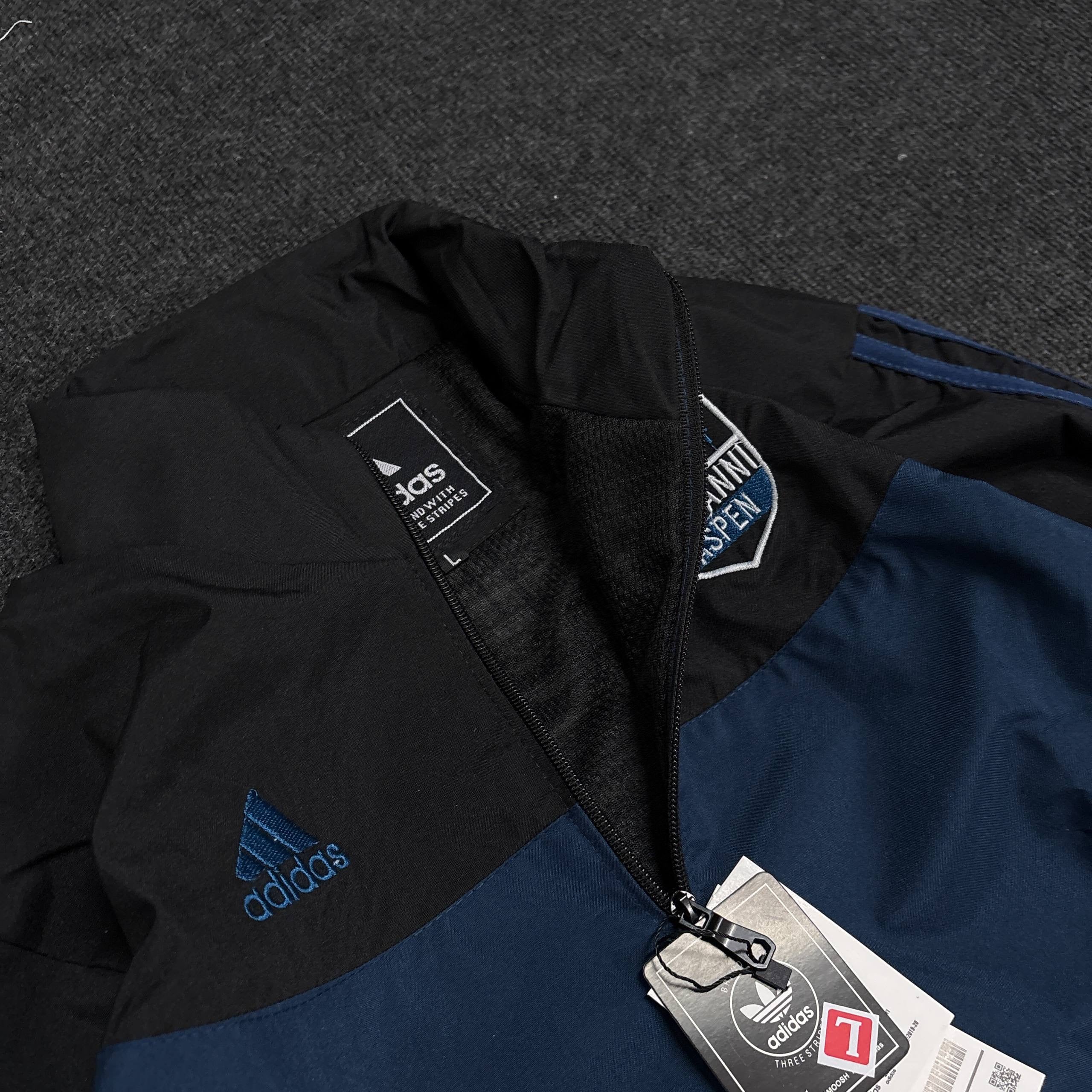 BLACK BLUE RETRO JACKET