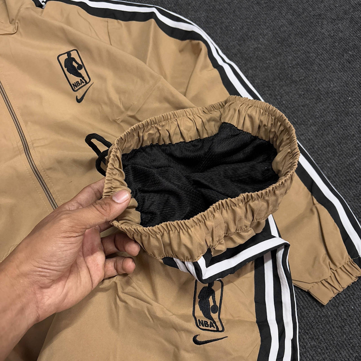 NIKE BEIGE TRACKSUIT SET