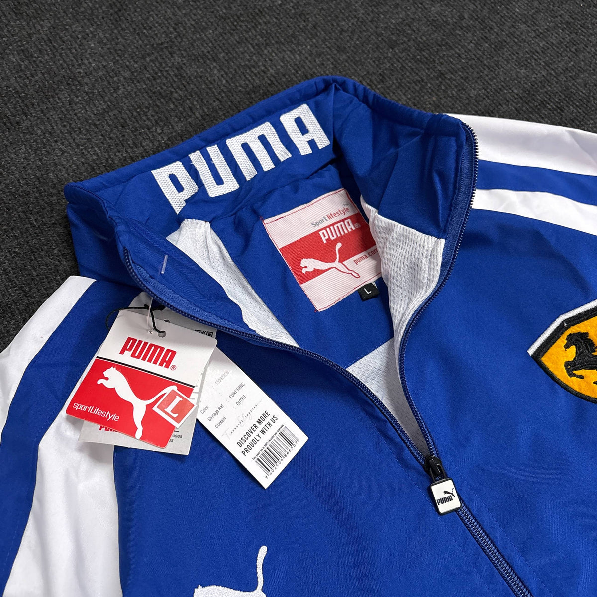 PUMA BLUE PREMIUM JACKET