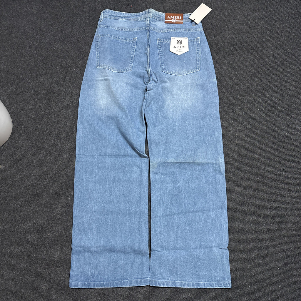 AMIRI BLUE BAGGY DENIM