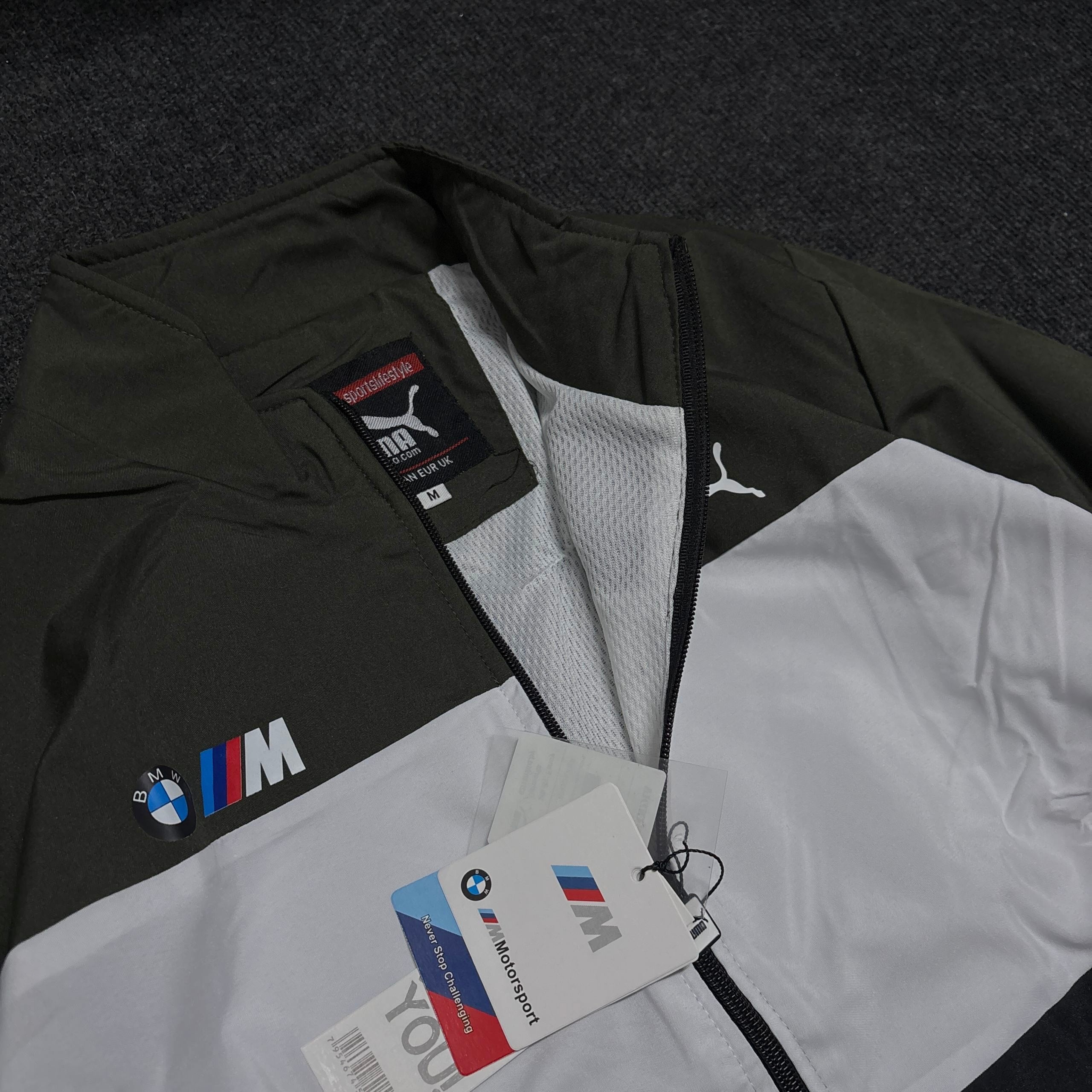 FERRARI GREEN WHITE JACKET