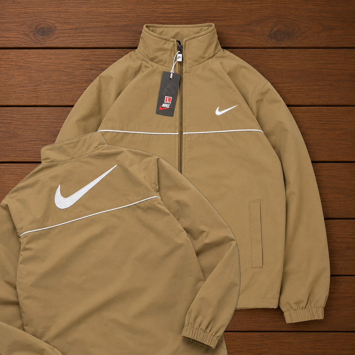 NIKE BEIGE PREMIUM JACKET