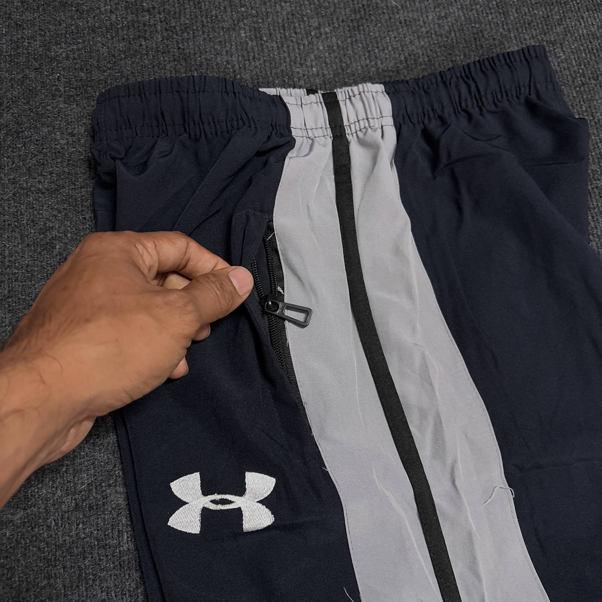 BLUE CONVERTIBLE TRACK PANT
