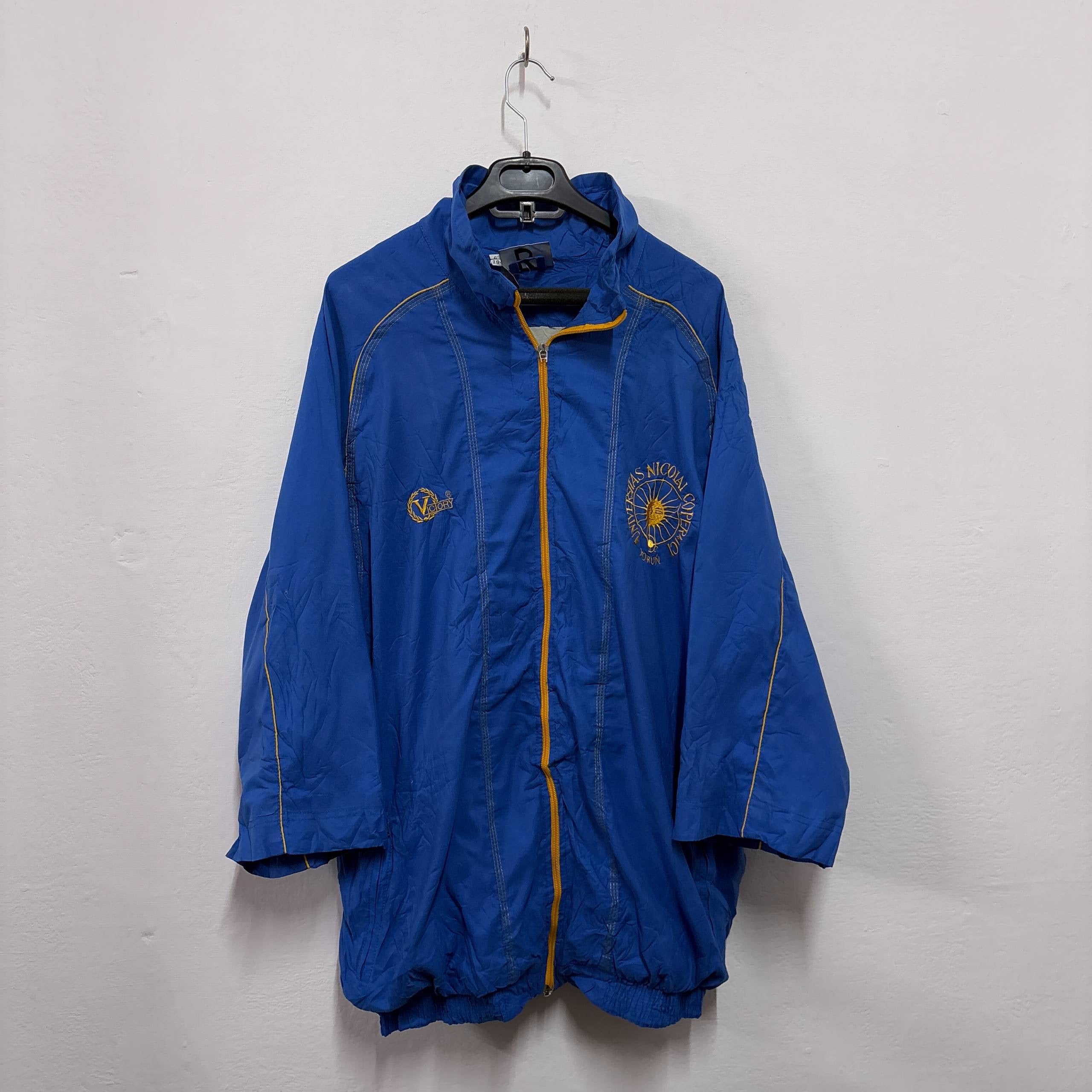 BLUE FIVESLEEVE JACKET