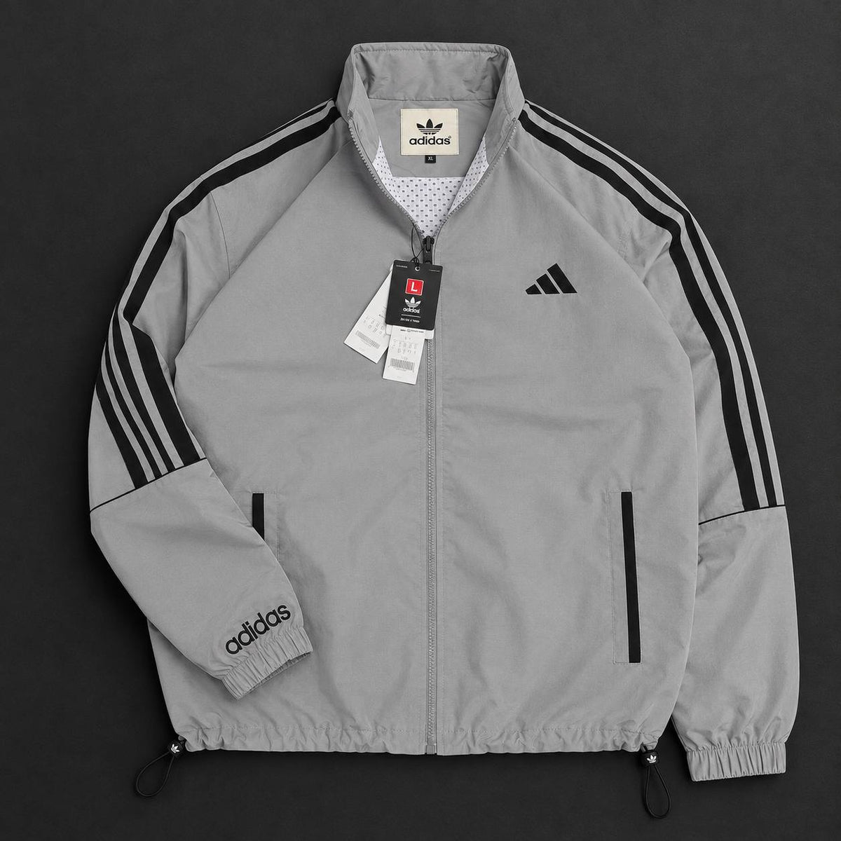ADIDAS PREMIUM GREY JACKET