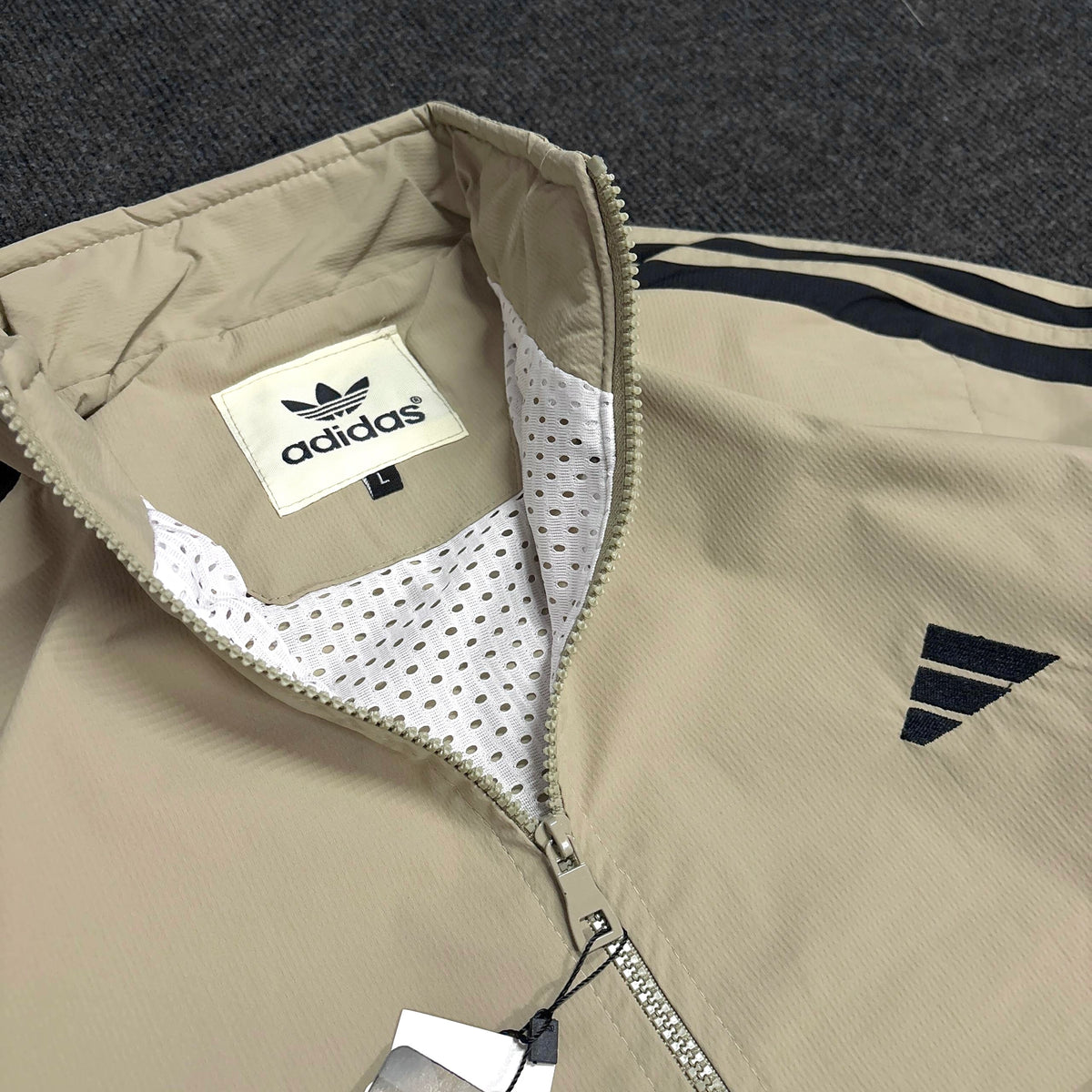 ADIDAS PREMIUM BEIGE JACKET