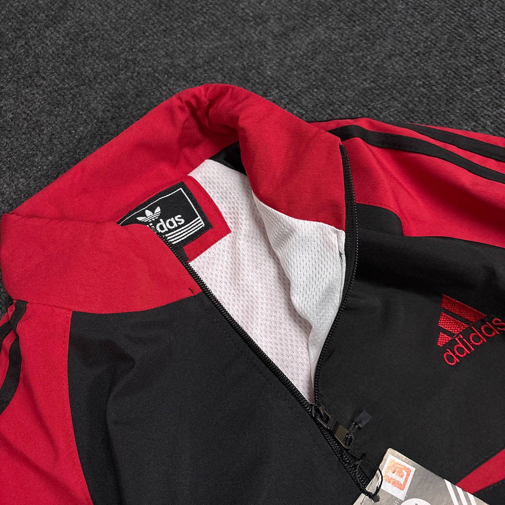 ADIDS BLACK RED JACKET