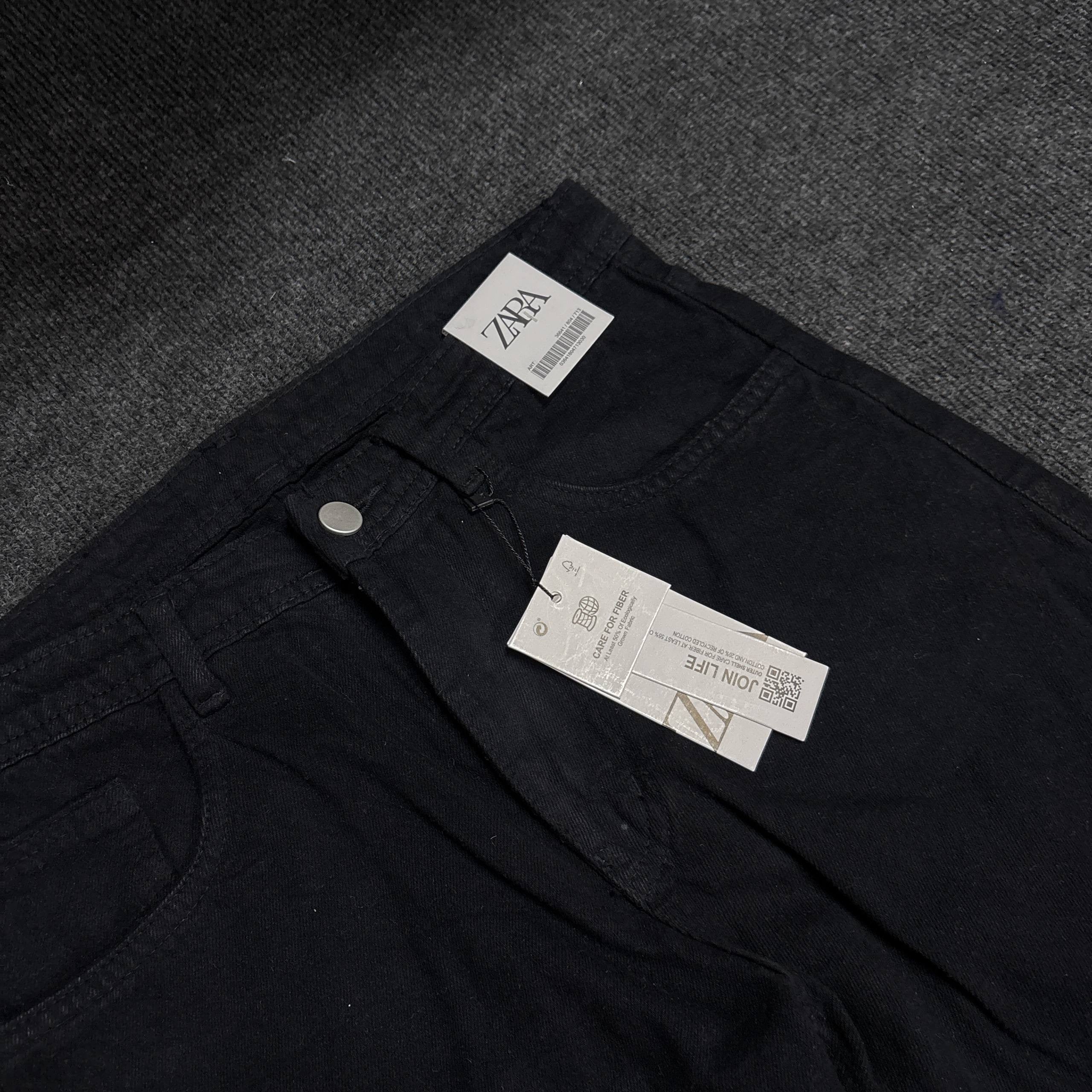 ZARA BLACK DENIM