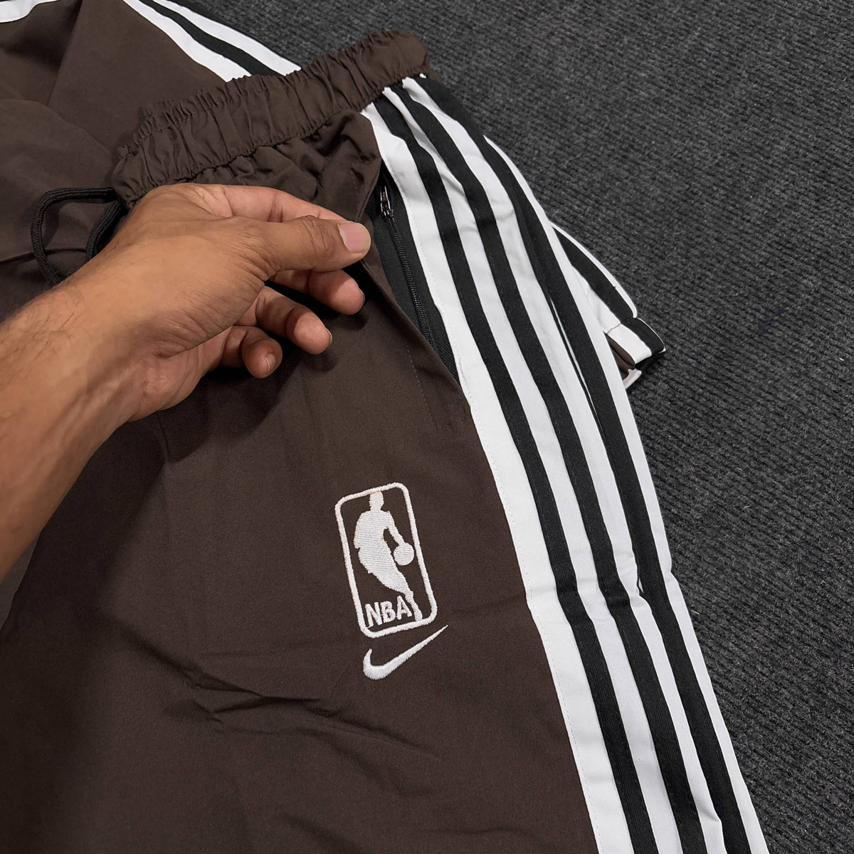NIKE BROWN TRACKSUIT SET