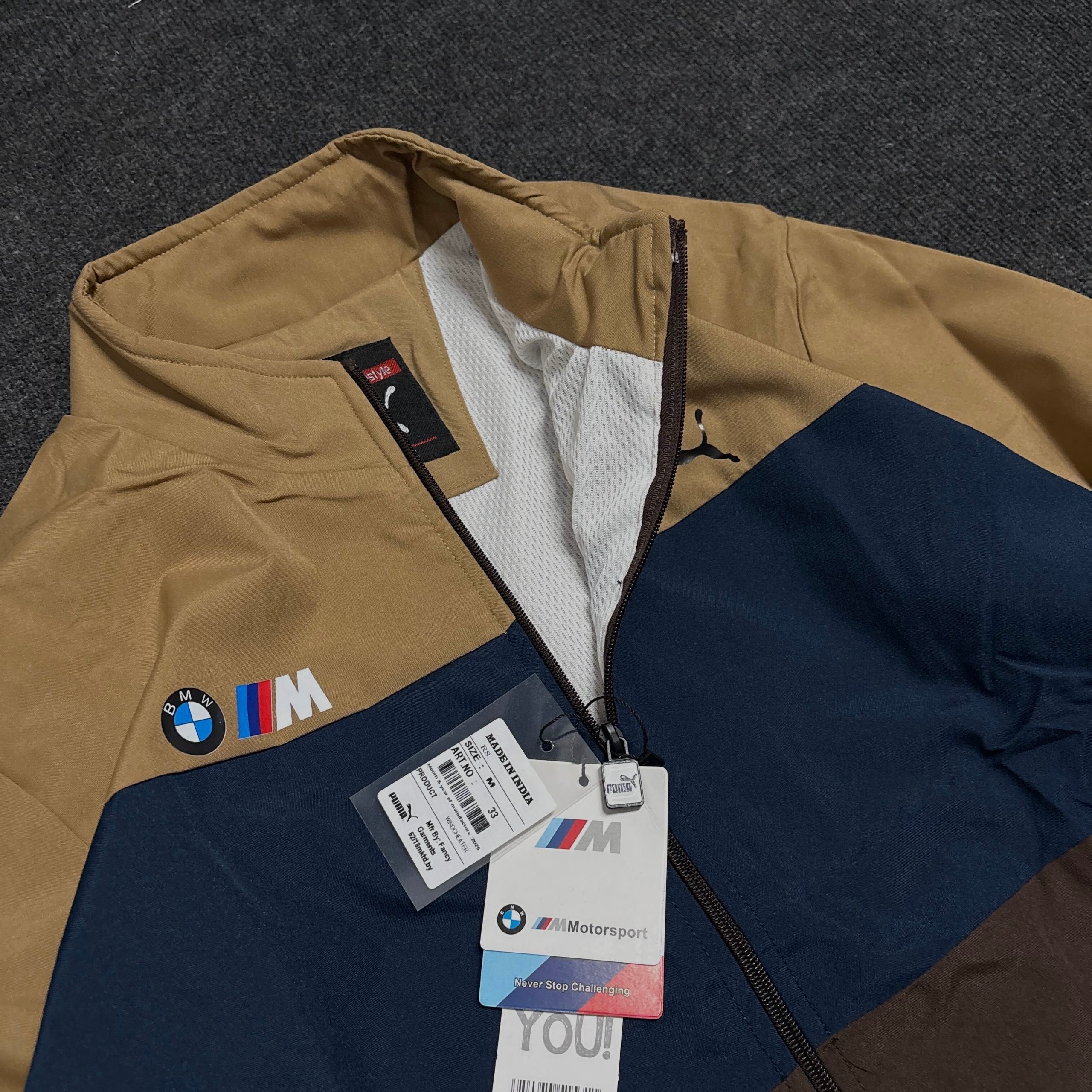 FERRARI BEIGE BLUE JACKET