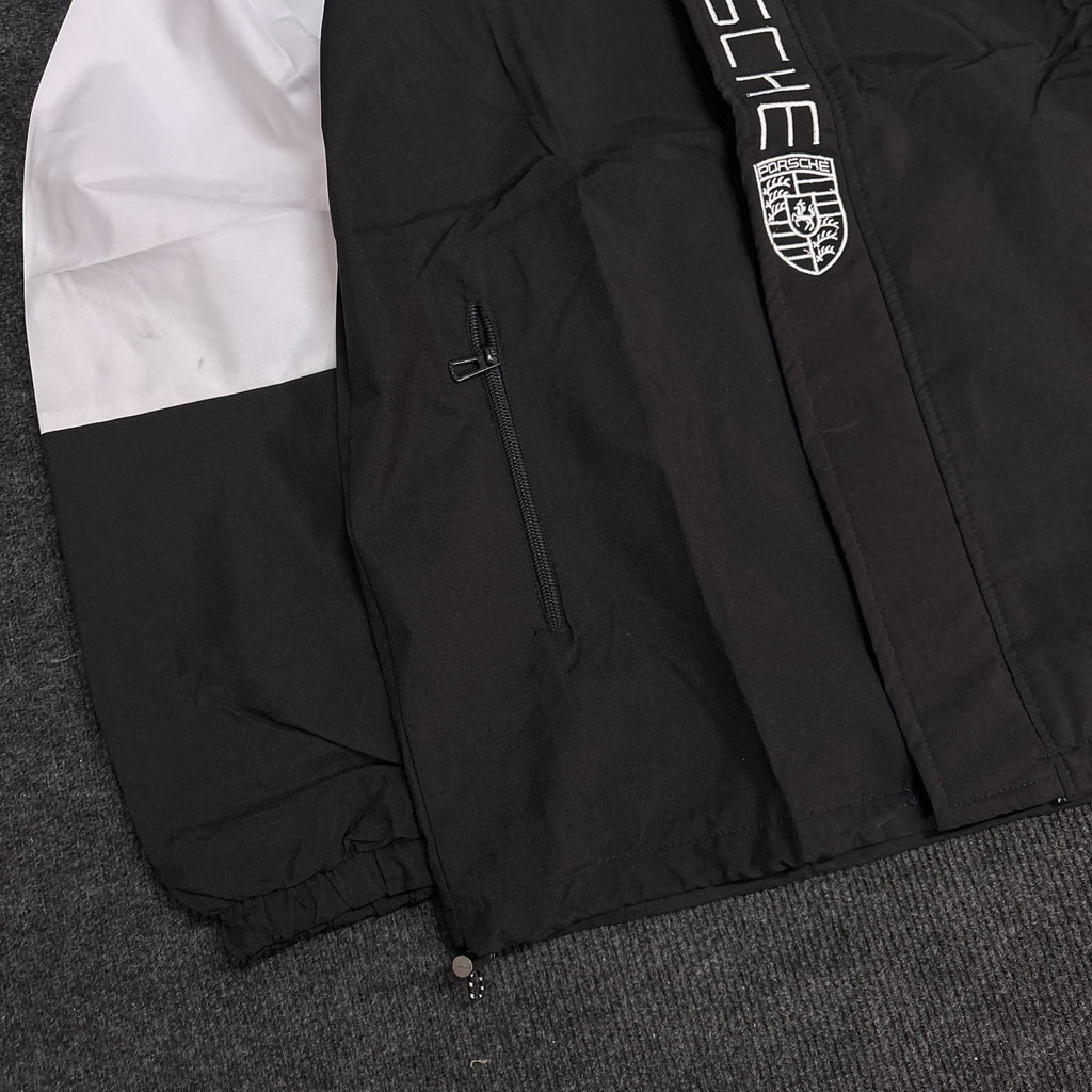 PORSCHE BLACK HOODED JACKET