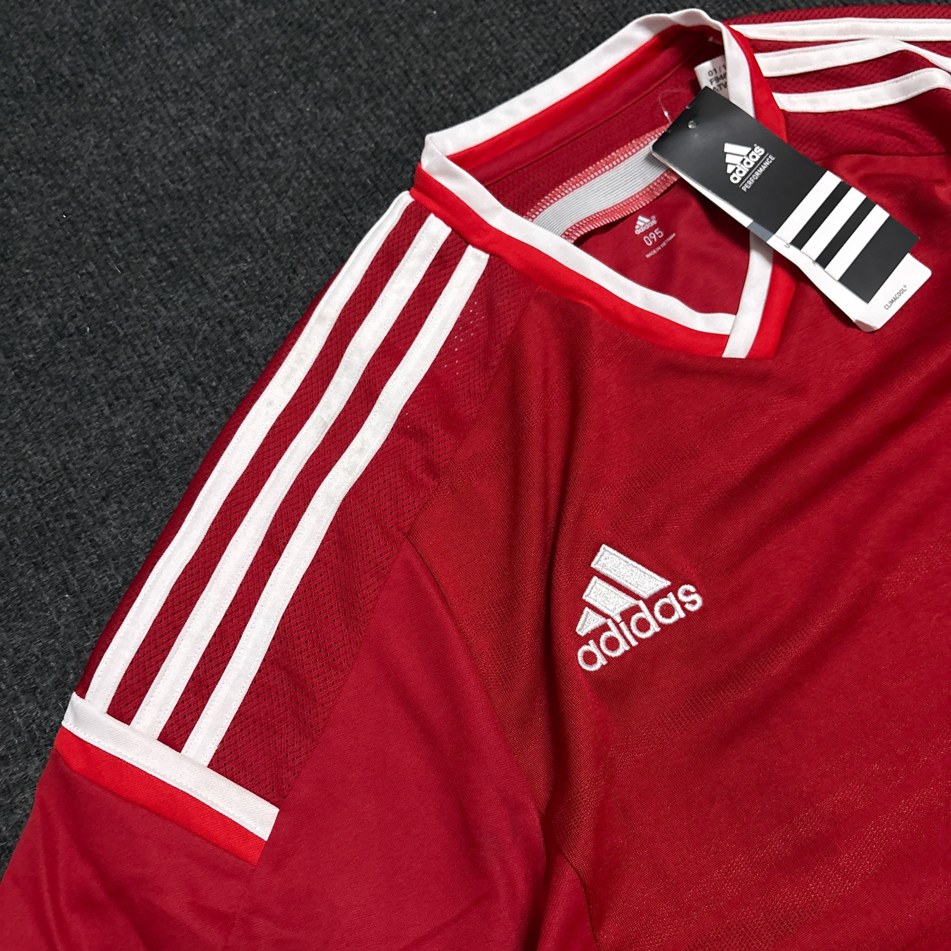 ADIDS RED JERSEY