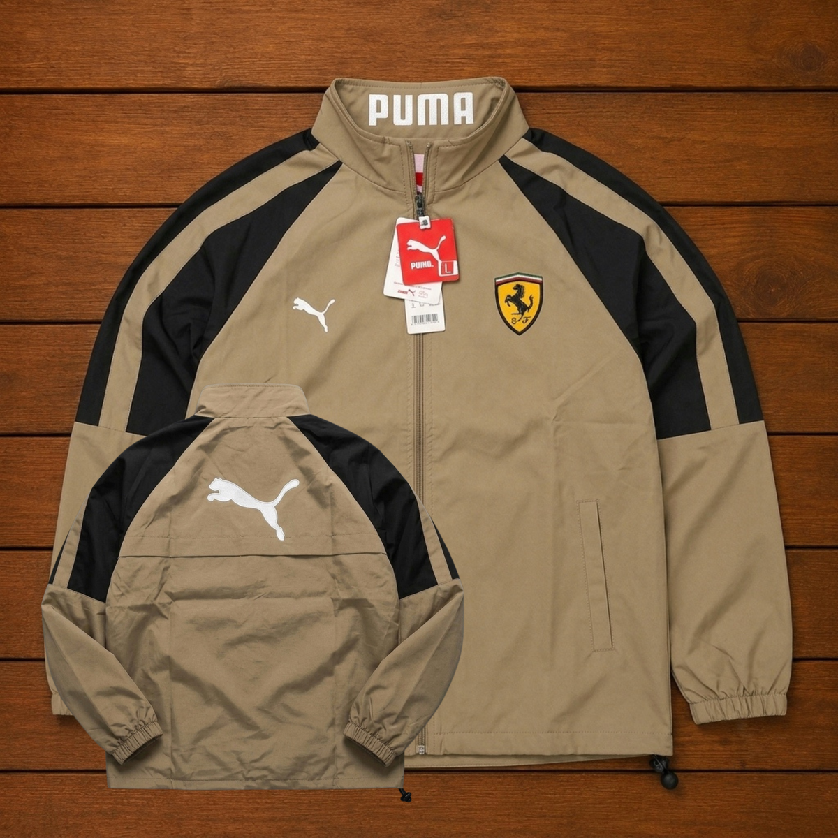 PUMA BEIGE PREMIUM JACKET