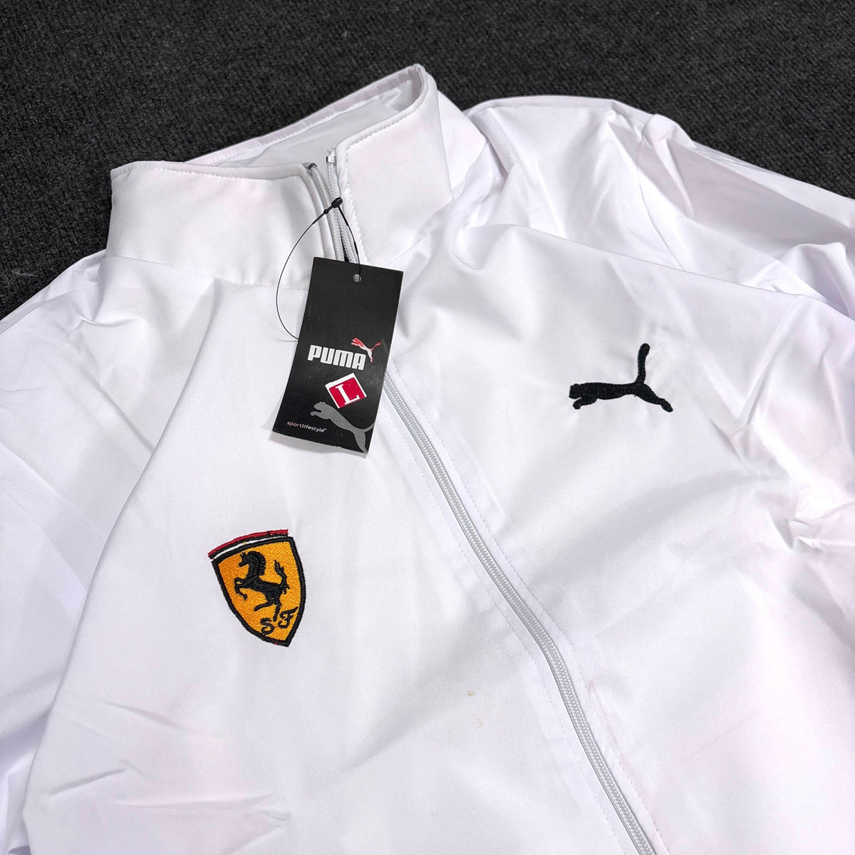FERRARI WHITE JACKET