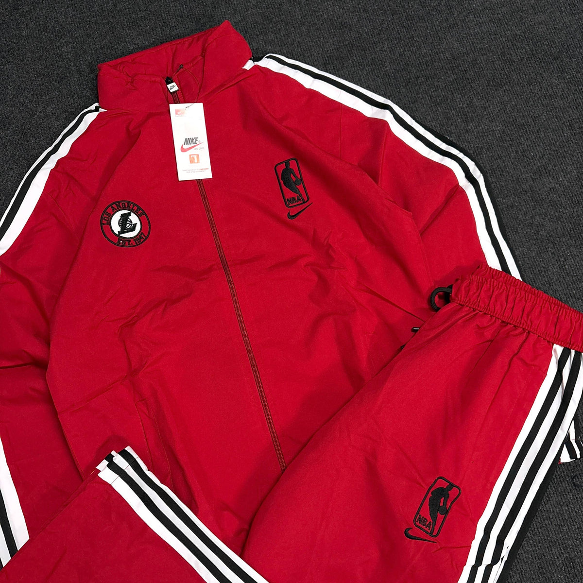 NIKE RED TRACKSUIT SET