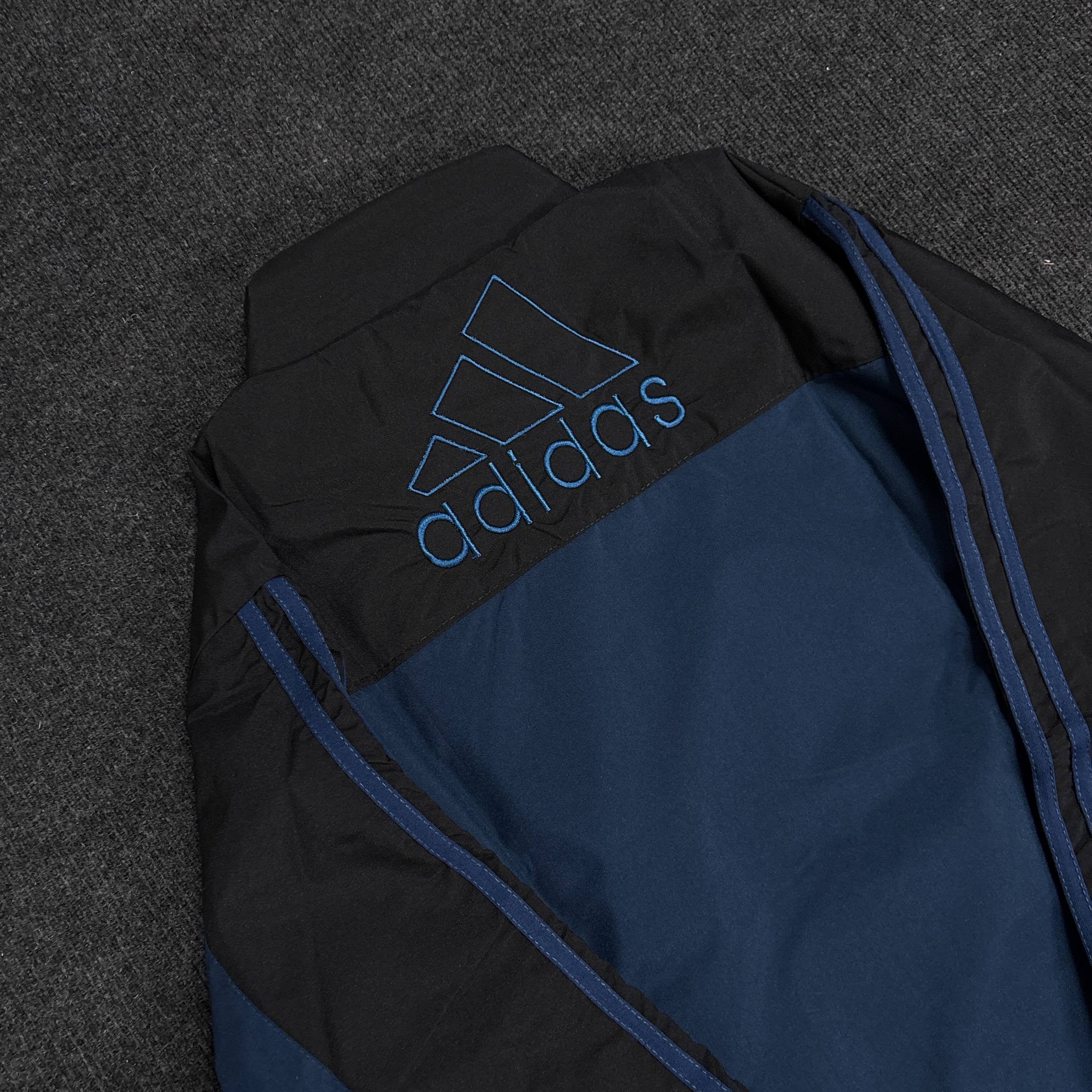 BLACK BLUE RETRO JACKET