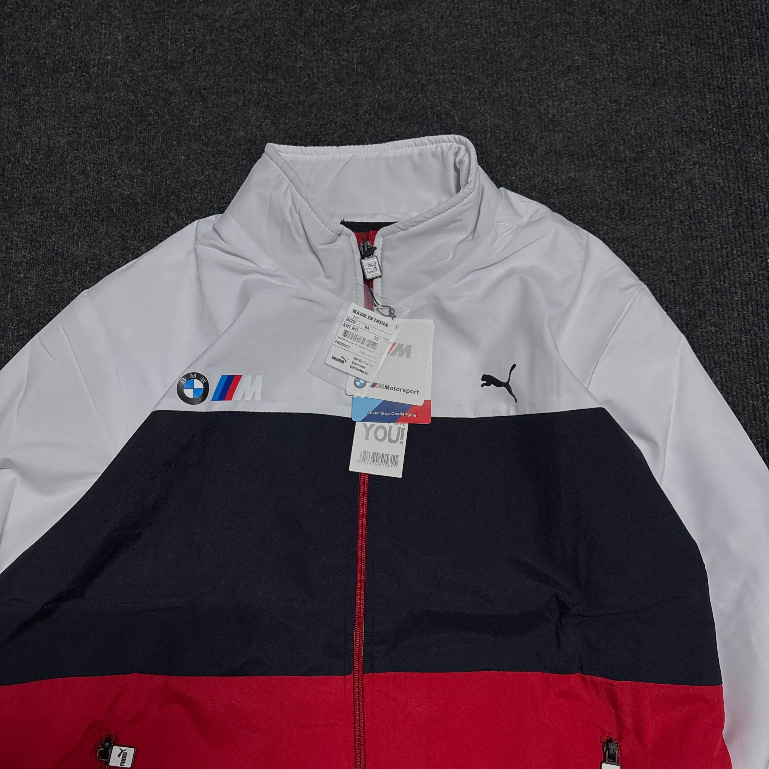 FERRARI WHITE RED JACKET