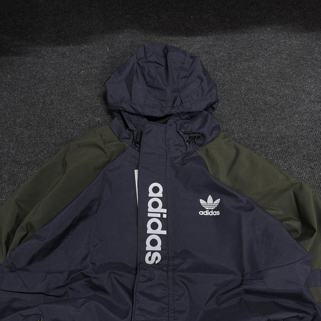 BLUE HOODED JACKET