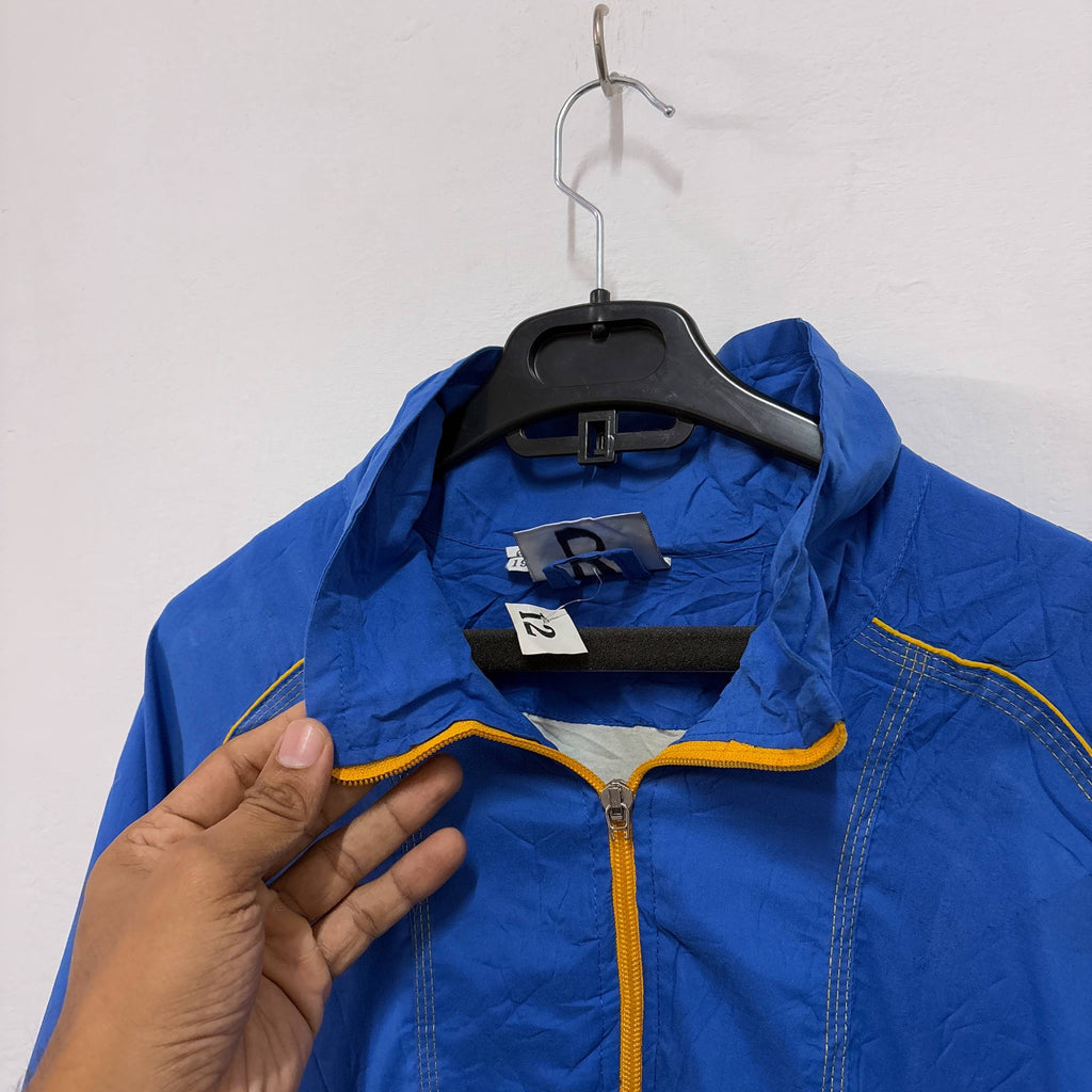 BLUE FIVESLEEVE JACKET