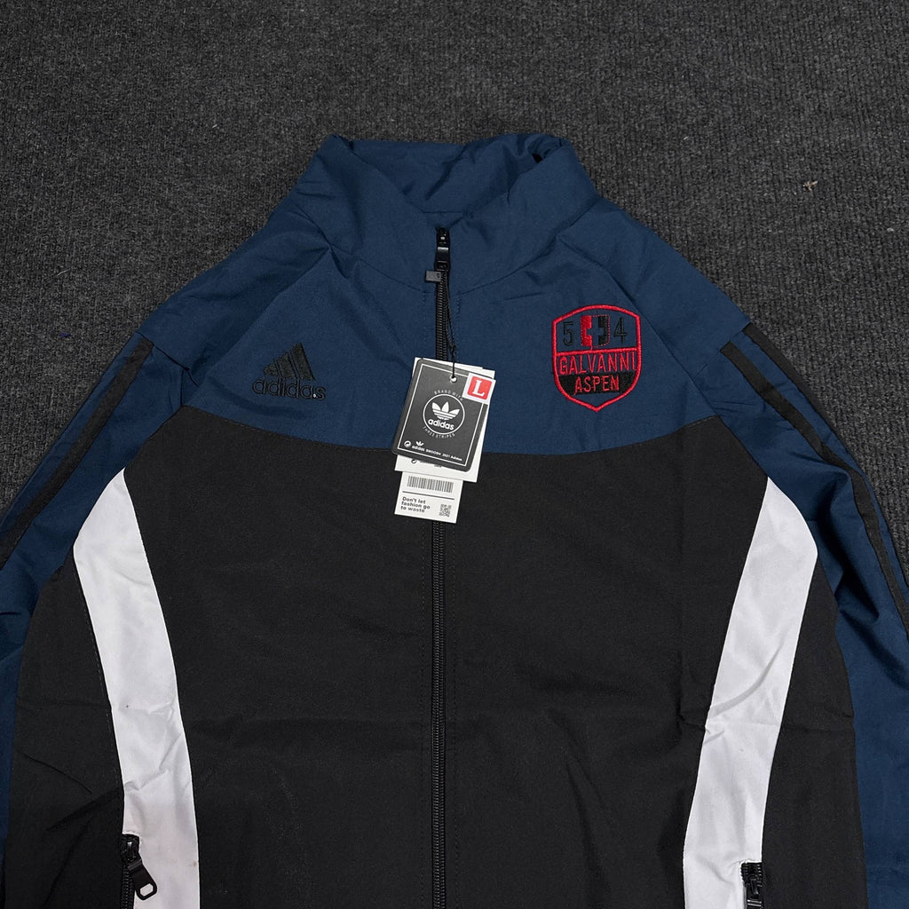 BLUE BLACK RETRO JACKET
