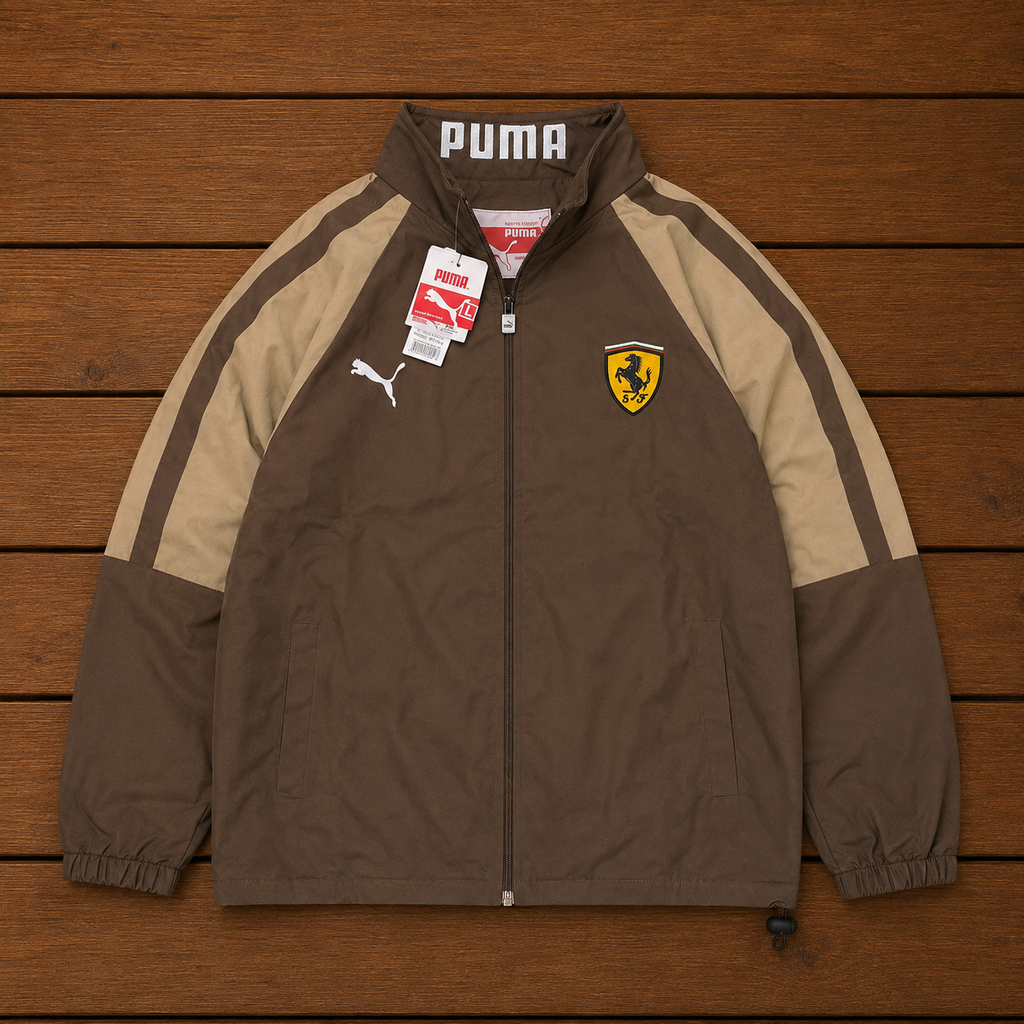 PUMA BROWN PREMIUM JACKET
